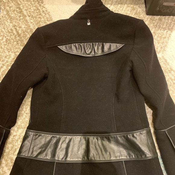 Rudsak Wool and Leather Coat - XS - Picture 3 of 5
